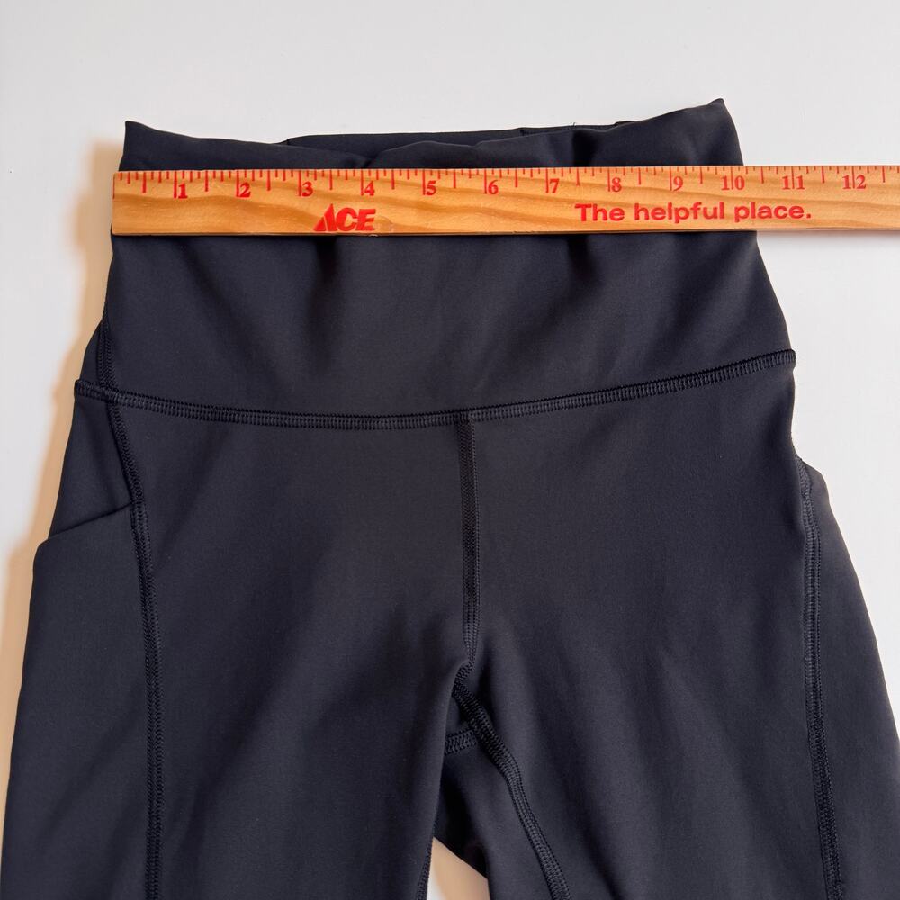 Lululemon Wunder Train High Rise Tight Leggings Pockets 25" Size 4 Black W5EPSS - Picture 8 of 11